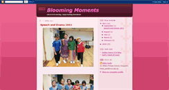 Desktop Screenshot of bloomingmoments.blogspot.com