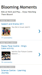 Mobile Screenshot of bloomingmoments.blogspot.com