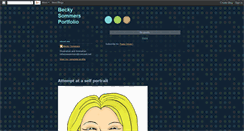 Desktop Screenshot of beckysommersportfolio.blogspot.com