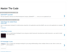 Tablet Screenshot of masterthecode.blogspot.com