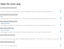 Tablet Screenshot of make-the-clock-stop.blogspot.com