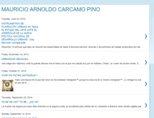 Tablet Screenshot of mauricio-arnoldo-carcamo-pino.blogspot.com