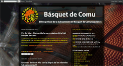 Desktop Screenshot of basquetdecomu.blogspot.com
