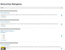 Tablet Screenshot of matapenajogja.blogspot.com