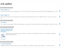 Tablet Screenshot of eriksodikin.blogspot.com