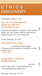 Mobile Screenshot of ethicsdiscovery.blogspot.com