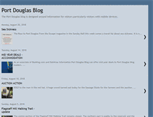 Tablet Screenshot of portdouglasblog.blogspot.com