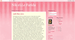 Desktop Screenshot of nikellefarida.blogspot.com