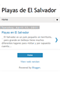 Mobile Screenshot of playasenelsalvador.blogspot.com