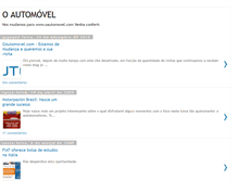 Tablet Screenshot of oautomovel.blogspot.com