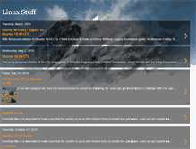 Tablet Screenshot of linux-nerd.blogspot.com