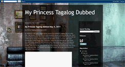 Desktop Screenshot of myprincesstagalog.blogspot.com