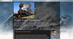 Desktop Screenshot of merle-nighttrainthoughts.blogspot.com