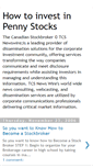 Mobile Screenshot of invest-penny-stocks.blogspot.com