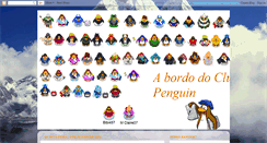 Desktop Screenshot of abordodoclubpenguin.blogspot.com