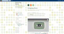 Desktop Screenshot of designingmaine.blogspot.com