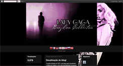 Desktop Screenshot of ladygagabraziliancollection.blogspot.com