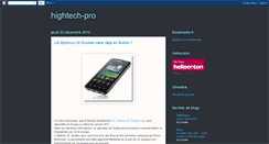 Desktop Screenshot of hightech-pro.blogspot.com