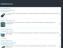 Tablet Screenshot of hightech-pro.blogspot.com