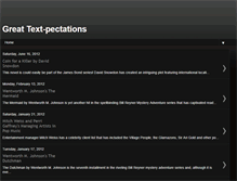 Tablet Screenshot of greattext-pectations.blogspot.com