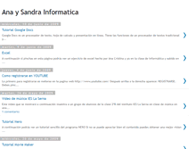 Tablet Screenshot of anaysandrainformatica.blogspot.com