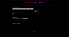 Desktop Screenshot of foreignmoviesblog.blogspot.com