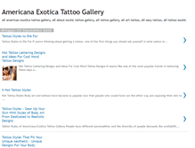 Tablet Screenshot of ameexotictattoogallery.blogspot.com