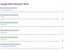 Tablet Screenshot of googlebestultimateteam.blogspot.com