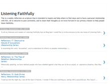 Tablet Screenshot of listeningfaithfully.blogspot.com