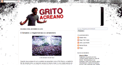 Desktop Screenshot of gritoacreano.blogspot.com