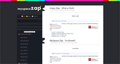 Desktop Screenshot of myspace-zaps.blogspot.com