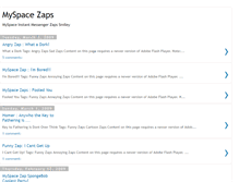 Tablet Screenshot of myspace-zaps.blogspot.com
