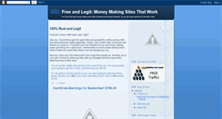 Desktop Screenshot of freelegitcash.blogspot.com