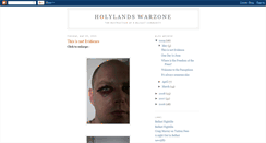 Desktop Screenshot of holylandswarzone.blogspot.com