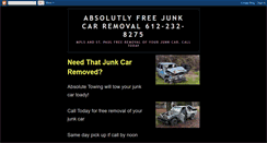 Desktop Screenshot of mplsjunkcars.blogspot.com