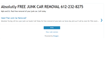 Tablet Screenshot of mplsjunkcars.blogspot.com