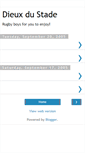 Mobile Screenshot of dieuxdustade.blogspot.com