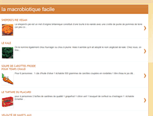 Tablet Screenshot of macrobiotiquefacile.blogspot.com