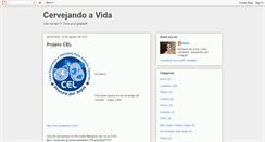 Desktop Screenshot of cervejandoavida.blogspot.com