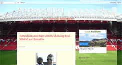 Desktop Screenshot of manchesterunitedwebsite.blogspot.com