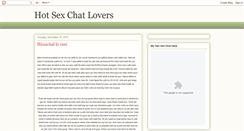 Desktop Screenshot of hotsexchats.blogspot.com