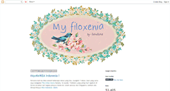 Desktop Screenshot of myfiloxenia.blogspot.com