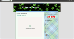 Desktop Screenshot of elblogdefabrizio.blogspot.com