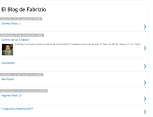 Tablet Screenshot of elblogdefabrizio.blogspot.com