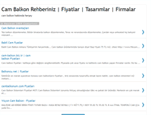 Tablet Screenshot of cambalkonfiyatlari.blogspot.com