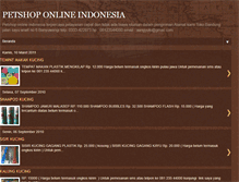 Tablet Screenshot of petshoponlineindonesia.blogspot.com