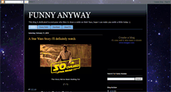 Desktop Screenshot of funnyanyway.blogspot.com