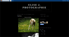 Desktop Screenshot of elisej-photographie.blogspot.com