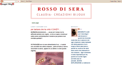 Desktop Screenshot of claudiainrossodisera.blogspot.com