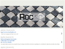 Tablet Screenshot of calcadaportuguesa-roc2c.blogspot.com